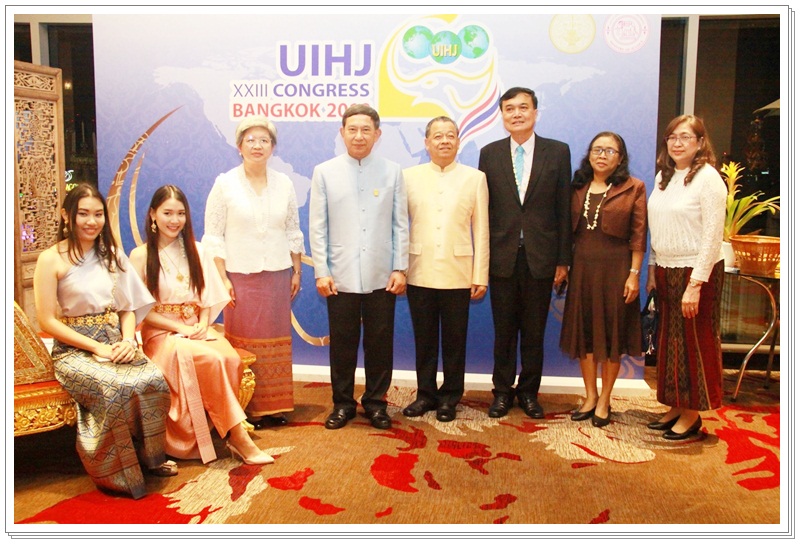 ﻿กระทรวงยุติธรรมและกรมบังคับคดี จัดงานเลี้ยงอาหารค่ำให้กับ คณะผู้เข้าร่วมการประชุมคองเกรสนานาชาติของสภาเจ้าพนักงานบังคับคดีระหว่างประเทศ ครั้งที่ 23  